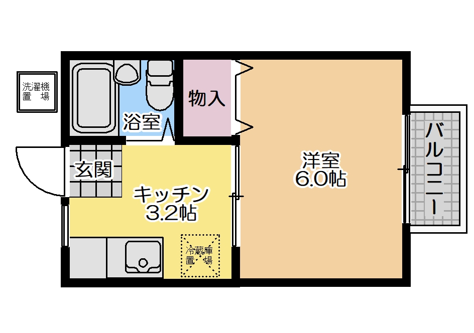 森川ハイツ202【金沢八景駅】【野島公園駅】1K